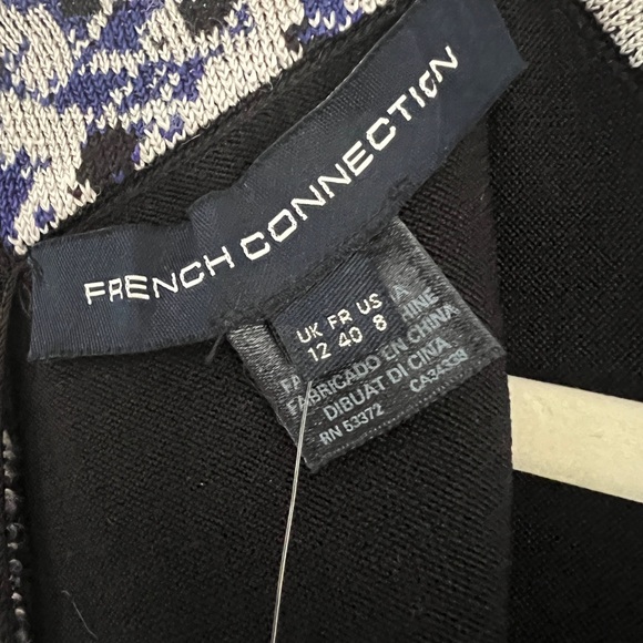 NWT Knit bodycon layered mini dress || FRENCH CONNECTION || size 8 - Picture 6 of 8